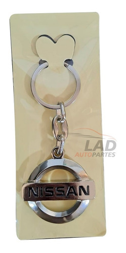 Llavero De Metal Para Auto Camioneta Nissan