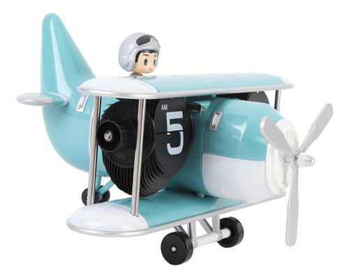 Reloj De Sobremesa Tipo Avión, Plegable, 12 Horas, Retro, Fu