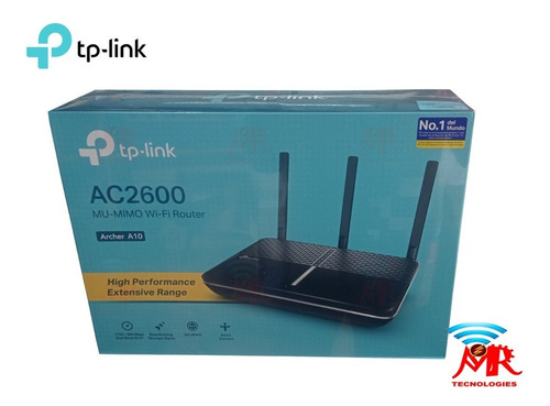 Archer A10 Router Smart Gigabit Wifi Ac2600 Mu-mimo Tp-link