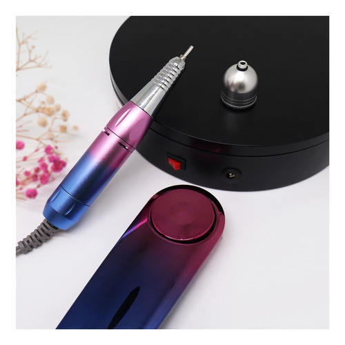 Taladro De Uñas Portátil Profesional 35000 Rpm, Lima De