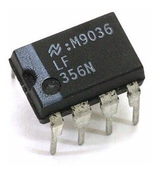 Imagen 1 de 6 de Lf356 / Lf356n Amplificador Operacional De Banda Ancha Sola