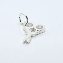 Comprar Dije Tijera En Plata 925 . Peluquero Barbero  Inspira Joyas