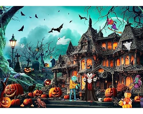 Halloween Jigsaw Puzzles For Adults 1000 Piece Puzzle F...