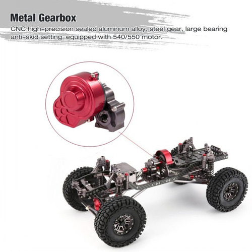 1:10 Rc Body Chasis Para Axial Scx10 Escalada Crawler Truck