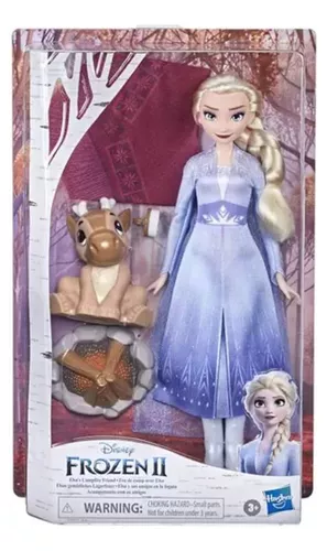 Boneca Frozen 2 Com Duas Trocas De Roupa Anna E5500 Hasbro