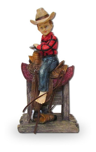 Figura Decorativa Niño Vaquero/dco.