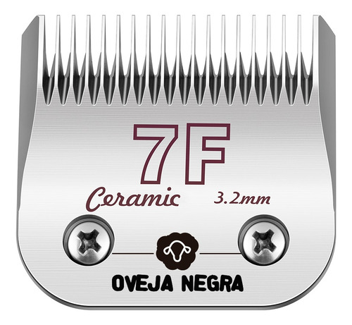 Cuchilla Cerámica Oveja Negra Nº 7f - Peluquería Canina