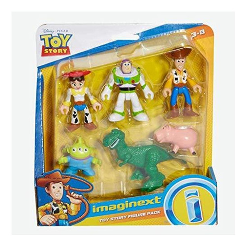 Pixar Imaginext - Paquete De Figuras De Toy Story