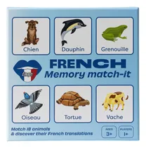 Comprar Juego De Cartas De Memoria Lingo En Francés Tarjetas Didácti