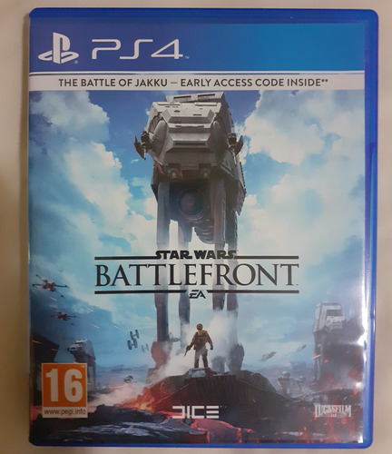 Star Wars Battlefront Ps4 Midia Fisica Importado Inglaterra