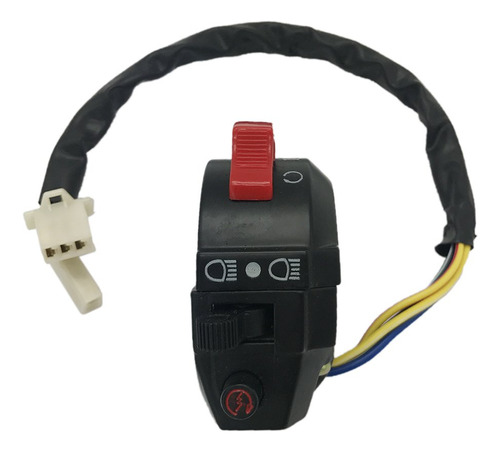 Interruptor Arranque Para Manillar 5 Cabl Kazuma 50cc 90cc