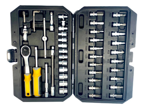 Autoclet Juego 1/4´´ 46 Pcs Hoteche