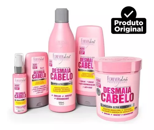 Forever Liss Kit Desmaia Cabelo Original À Pronta Entrega