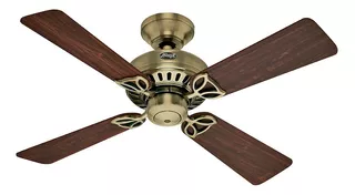 Ventilador De Teto Hunter Fan Oficial Bayport Metal Antigo