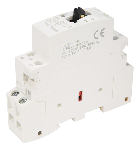 Contactor De Corriente Alterna Doméstico De Riel Din 2p 25a