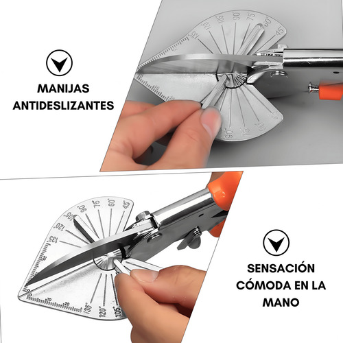 Tijera Ingleteadora Angular Corta Pvc Y Cable Canal