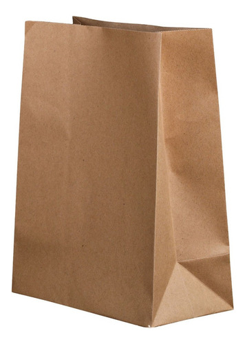 Saco Kraft Delivery N.3 (24 X 14 X 34 Cm) Liso - 100 Un