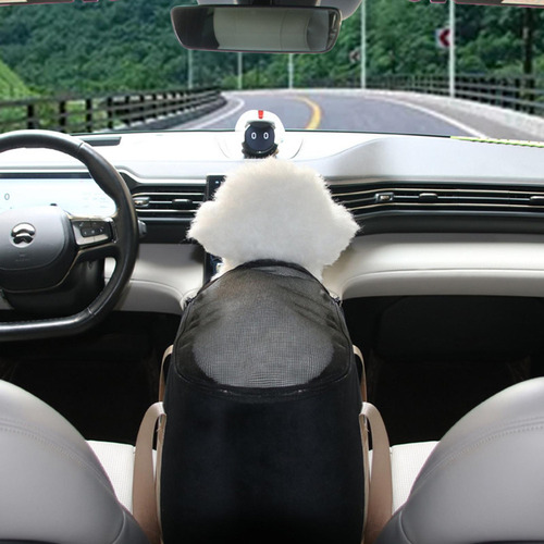 Asiento De Coche For Perros Con Consola Central Asiento Par