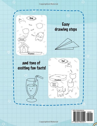 Cómo Dibujar 101 Cosas Para Niños: Libro De Dibujo Sencillo