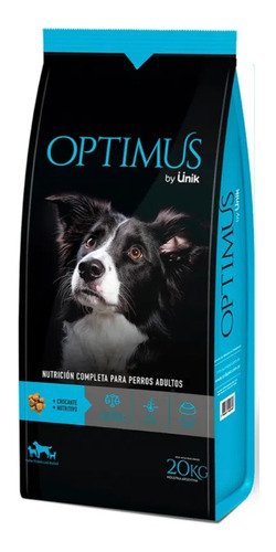 Alimento Optimus By Unik Perro Adulto 20 Kg + Hueso