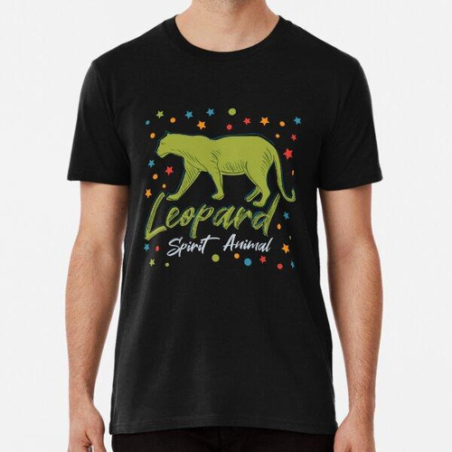 Remera Animal De Poder Espiritual Leopardo, Animal Espiritua