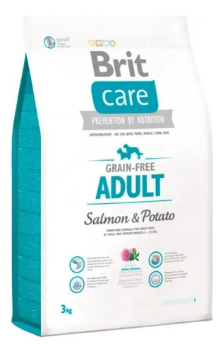 Brit Care Dog Adult Salmon Grain- Free 3kg