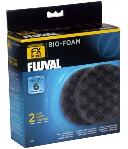 Fluval Refil Fx4 Fx5 Fx6 Bio Foam A239 Mecânica Biologica