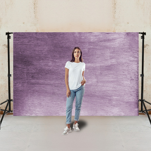 Fundo Fotográfico Textura Backdrop Em Tecido 1,50x2,20m Cor Textura - Ffh472