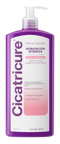 Cicatricure Crema Corporal Anti-estrías X 400ml