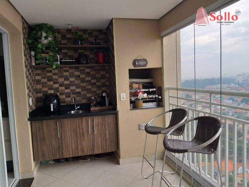 Imagem 3 de 18 de Condomínio Parque Club Apto 134m² Andar Alto Vista Livre 3 Suítes 2 Vagas - Guarulhos/sp - Ap0217