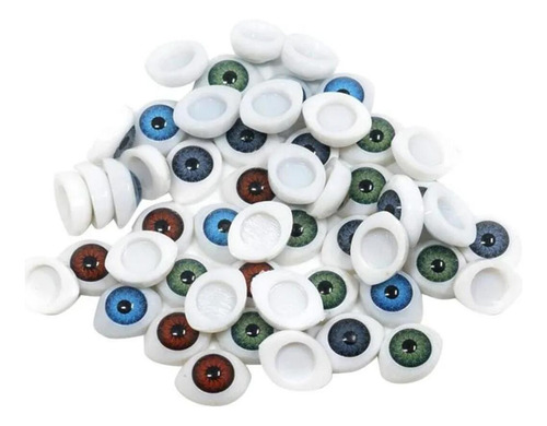 Ojos De Muñeca De Dibujos Animados Creativos De Bricolaje A