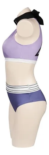 Naruto Hinata Hyuga Sexy Traje De Baño Cosplay Mujeres