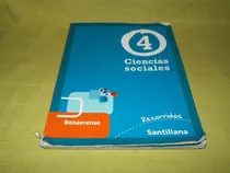 Comprar Ciencias Sociales Bonaerense 4 Recorridos - Santillana
