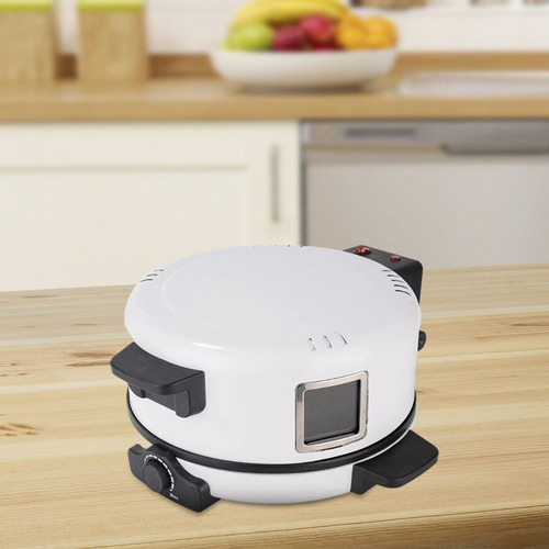 Máquina Elétrica Para Fazer Pizza, Forno Elétrico Branco