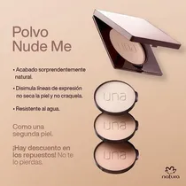 Comprar Base de maquillaje en polvo Natura Una Pó Compacto REPUESTO Polvo Compacto Nude Me 10g Una Natura Tono A Elegir tono 31n - 10g