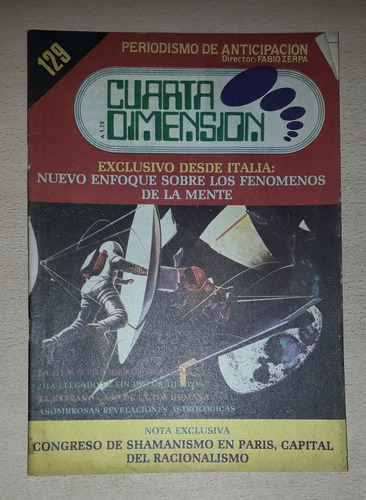 Revista Cuarta Dimensión N°129 Junio De 1985