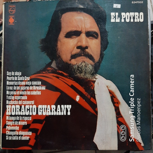 Vinilo Horacio Guarany El Potro Zjx  F4