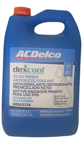 Refrigerante Acdelco Importado 50/50 Original 