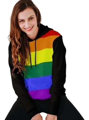 Moletom arco sales iris lgbt