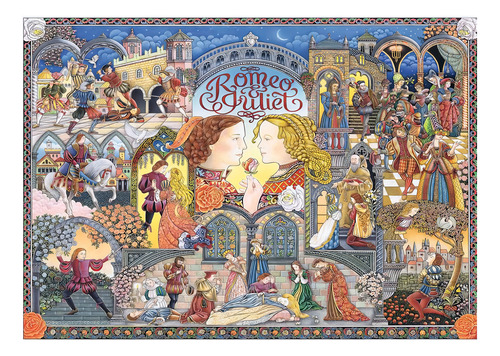 Rompecabezas Ravensburger 1000 Pzas Romeo Y Julieta