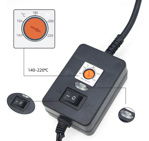 Olla De Pegamento Caliente De 200w, Herramientas Artesanales