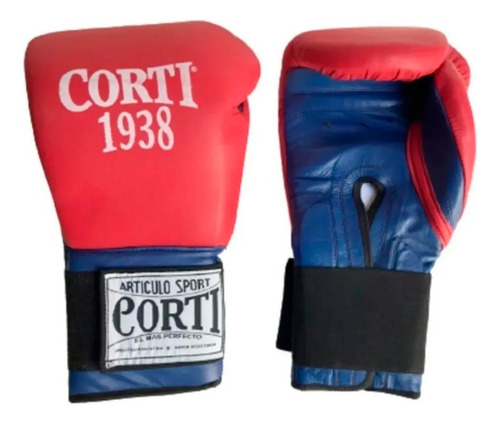 Guante De Boxeo Corti Box Profesional 10 Oz Cuero 