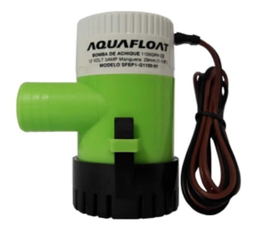 Imagen 1 de 2 de Bomba Aquafloat 1100 Gph 12v 1-1/8