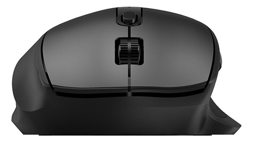 Mouse Inalámbrico Quaroni Ergonómico Óptico 2400 Dpi 4 Nivel Color Negro