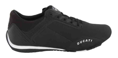 Tenis Casual Urbano Ducati Para Hombre, Color Negro, 821586