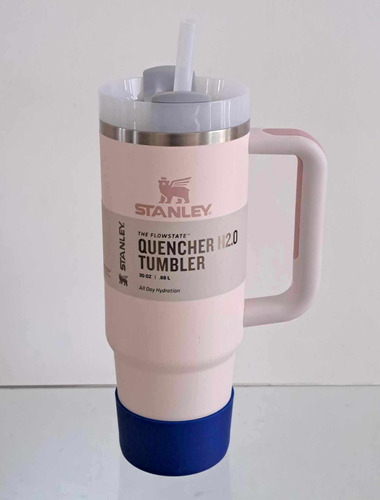 Stanley Quencher 30oz Vaso Taza Mug Termo Asa Con Funda Prot Rosa - Azul Quencher