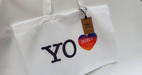 Imagen 2 de 10 de Totebag Científicas De Acá
