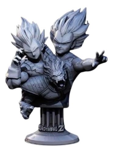 Dragon Ball Vegeta Busto Archivo Stl Para Impresion 3d