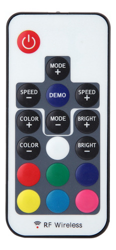 Portavasos Con Control Remoto De Acero Inoxidable Led Rgb Dr