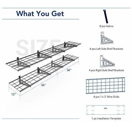 Estanteria De Pared Estanteria De Almacenamiento Para Garaje